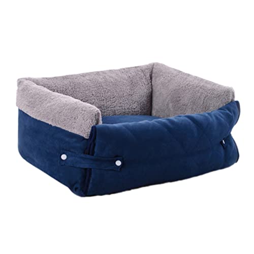 JUMPLAWN Multifunktionales Clamshell Hundesofa Für Kleine Und Mittelgroße Und Ungiftiges Material Warmes Haustierbett Abnehmbar Und Waschbar Für Gemütliche Nächte JUMPLAWN Multifunktionales Clamshell Hundesofa Für Kleine Und Mittelgroße Und Ungiftiges Material Warmes Haustierbett Abnehmbar Und Waschbar Für Gemütliche Nächte von JUMPLAWN