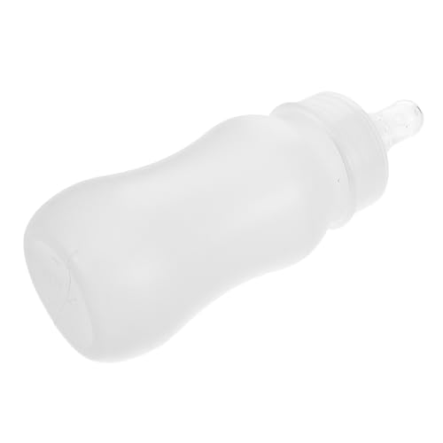 JUMPLAWN Nuckelflasche milchspender Babyflasche für Lämmer Animal Fütterungsflasche Trinkflasche für Vieh Neugeborene Flaschen Flasche zum Füttern von Kühen katzensaugflasche Plastik Weiß von JUMPLAWN