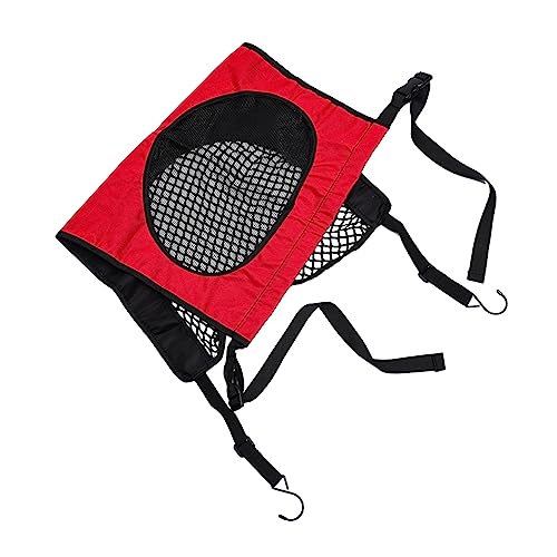 JUMPLAWN Nylon Haustierbarriere Für Autos Verstellbares Rücksitznetz Für Fahrzeuge Sorgt Für Fahrten Mit Haustieren Nylonmaterial von JUMPLAWN