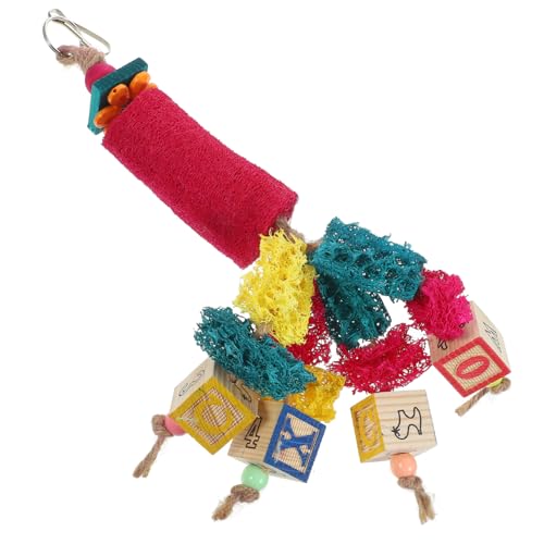 JUMPLAWN Select Papageienspielzeug Kauspielzeug für Vögel Beißspielzeug für Haustiere Schleifspielzeug für Haustiere Hängespielzeug für Vögel von JUMPLAWN