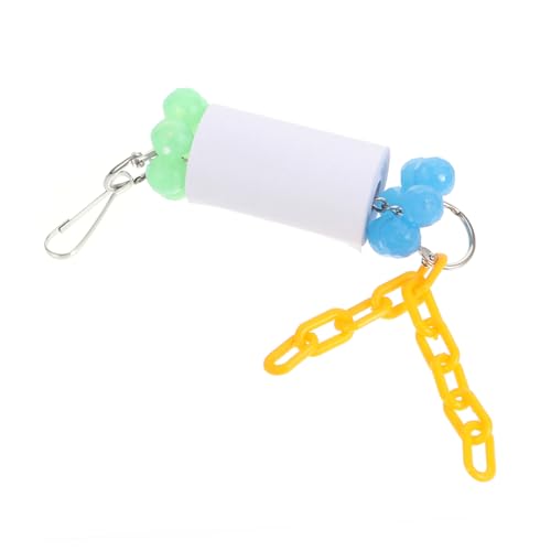 JUMPLAWN Pet Spielzeug Supplies Vogel Kauspielzeug Papagei Hängendes Spielzeug Vogel Schleifen Für Papageien Zufällige Farbe von JUMPLAWN