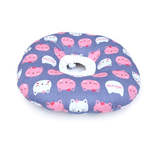 JUMPLAWN Pet Collar Kratzen Schutzhalsband für Katzen Verstellbares Design für Wundheilung Xs Haustierschutzkragen für Postoperative von JUMPLAWN