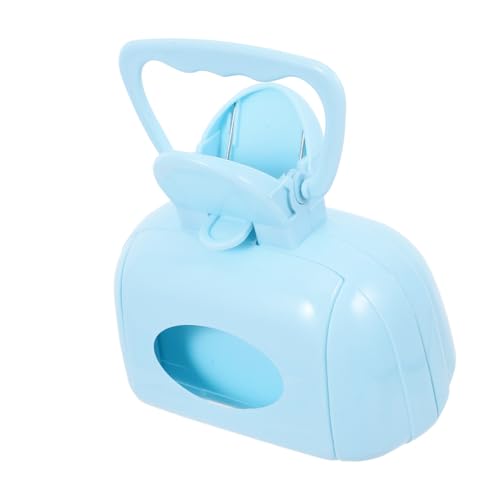 JUMPLAWN Pooper Scooper-Taschen Zeiger Luftpumpe Auto-luftpumpe Getränkehalter Für Rattanstühle Türklingel Ziege Elektrische Luftpumpe Pom Haustier Zubehör Tiere Topper Tiere Sky-Blue Abs von JUMPLAWN