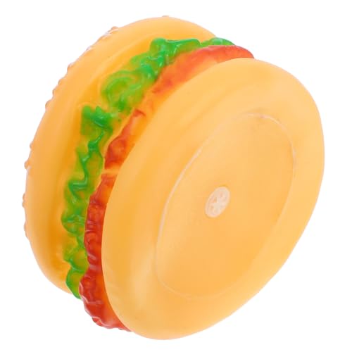 JUMPLAWN Realistisches Hamburger Kauspielzeug Für Welpen Interaktives Quietschspielzeug Für Kleine Hunde Und Aggressive Kauer Zum Zahnen Und Kauen Tragbar Und Langlebig JUMPLAWN Realistisches Hamburger Kauspielzeug Für Welpen Interaktives Quietschspielzeug Für Kleine Hunde Und Aggressive Kauer Zum Zahnen Und Kauen Tragbar Und Langlebig von JUMPLAWN