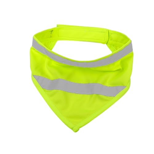 JUMPLAWN Reflektierendes Hundehalsband Wiederverwendbare Bandana für Haustiere Fluoreszierendes Polyester Sicheres Outdoor Zubehör für Nachtspaziergänge für Kleine bis Große Hunde JUMPLAWN Reflektierendes Hundehalsband Wiederverwendbare Bandana für Haustiere Fluoreszierendes Polyester Sicheres Outdoor Zubehör für Nachtspaziergänge für Kleine bis Große Hunde von JUMPLAWN