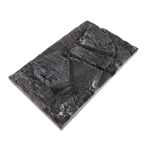 JUMPLAWN Reptilien Tank Dekoration PU Hintergrundplatte für Terrarien Langlebige und Praktische Steinoptik Einfach Zuschneidbar für Anpassungen Geeignet von JUMPLAWN