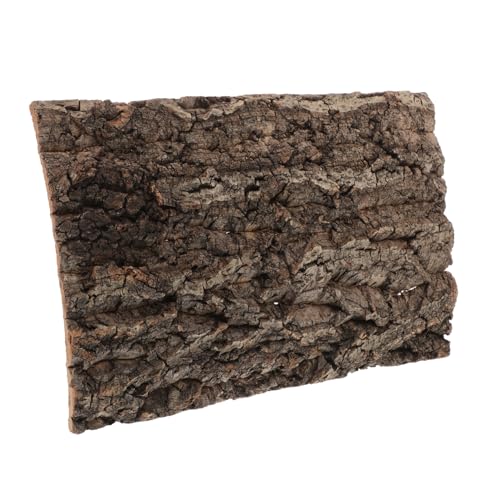 JUMPLAWN Rinden Dekorationsbrett Terrarium Reptilienbecken Hintergrund Fischbecken Künstliche Felsen Äste Für Reptilien Holz Für Fischbecken Korkfliesen Bartagamen Felsen von JUMPLAWN