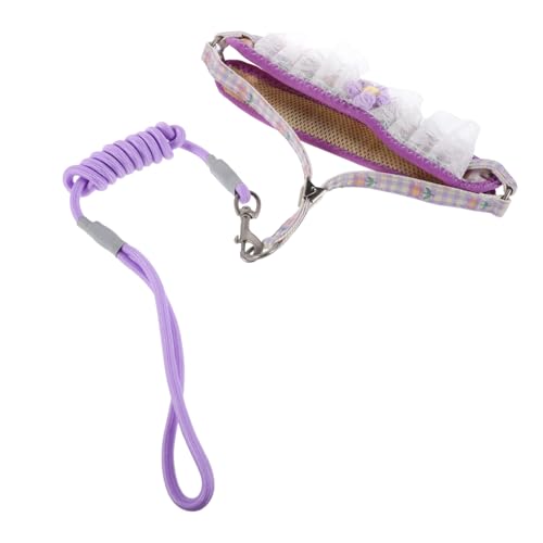 JUMPLAWN Satz Hundeleine Zugseil Für Welpen Trainingsleine Für Hunde Hundegeschirr Und Leine Laufgeschirr Für Katzen Hund Walking -Geschirr Welpenleine Für Kleine Hunde Hundekabelbaum Nylon von JUMPLAWN