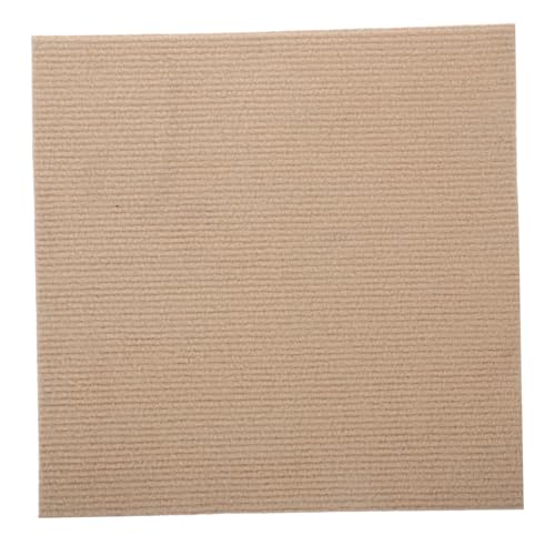 JUMPLAWN Selbstklebende Kratzmatte für Katzen Zuschnittfähige Teppichschutzmatte für Kratzbäume Möbel und Wände Katzengerechtes Material Khaki von JUMPLAWN