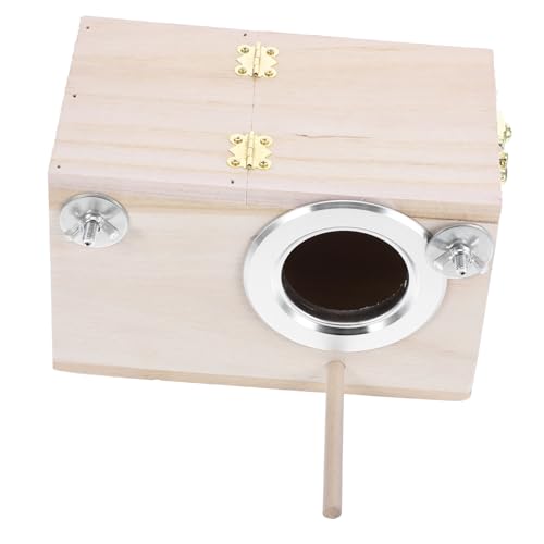JUMPLAWN Sittich Nistkasten aus Holz Brutkasten für Kleine Vögel Wie Wellensittiche Nymphensittiche und Einfach zu Montieren Vielseitig Einsetzbar Pflegeleicht Stilvolles JUMPLAWN Sittich Nistkasten aus Holz Brutkasten für Kleine Vögel Wie Wellensittiche Nymphensittiche und Einfach zu Montieren Vielseitig Einsetzbar Pflegeleicht Stilvolles von JUMPLAWN