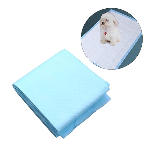 JUMPLAWN Super Saugfähige Welpenunterlagen 60x90cm Wiederverwendbare Urin Pads für Hunde Hochabsorptiv für Training und Reisen JUMPLAWN Super Saugfähige Welpenunterlagen 60x90cm Wiederverwendbare Urin Pads für Hunde Hochabsorptiv für Training und Reisen von JUMPLAWN