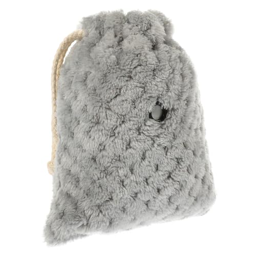 JUMPLAWN Tragbare Hamster Tragetasche mit Zugband Atmungsaktiv für Kleintiere Wie Hamster Igel Meerschweinchen Praktischer Kleintier Sack für Ausflüge Reisen Wandern und Outdoor Einsatz von JUMPLAWN