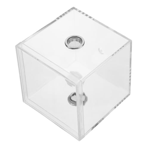 JUMPLAWN Transparente Insektenbox mit Hoher Luftfeuchtigkeit Reptilien und Spinnen Terrarium Komfortabler Käfig für Grillen und Krabbeltiere Einfacher Reinigungskäfig zur Artgerechten JUMPLAWN Transparente Insektenbox mit Hoher Luftfeuchtigkeit Reptilien und Spinnen Terrarium Komfortabler Käfig für Grillen und Krabbeltiere Einfacher Reinigungskäfig zur Artgerechten von JUMPLAWN