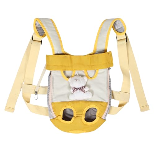 JUMPLAWN Verstellbarer Haustier Rucksack Vordertasche aus Reißfestem Material für Kleine und Mittelgroße Hunde Katzen Atmungsaktiv Komfortabel für Reisen Wandern Camping JUMPLAWN Verstellbarer Haustier Rucksack Vordertasche aus Reißfestem Material für Kleine und Mittelgroße Hunde Katzen Atmungsaktiv Komfortabel für Reisen Wandern Camping von JUMPLAWN