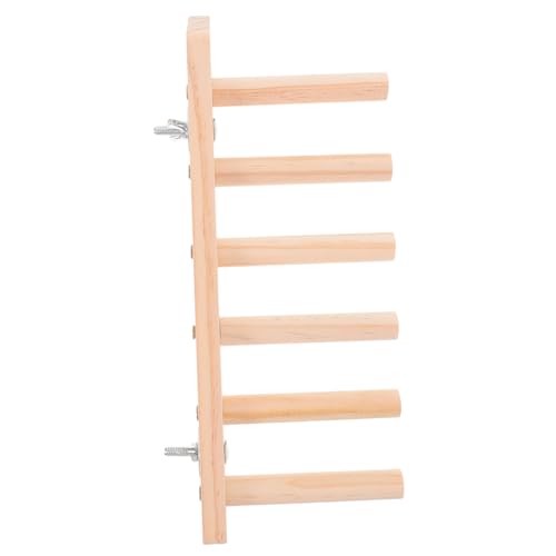 JUMPLAWN Wandmontiertes Katzenkletterregal aus Holz Stilvolle Treppe mit Ruheplattform für Katzen Funktionales Möbelstück Bewegung Innenräumen von JUMPLAWN