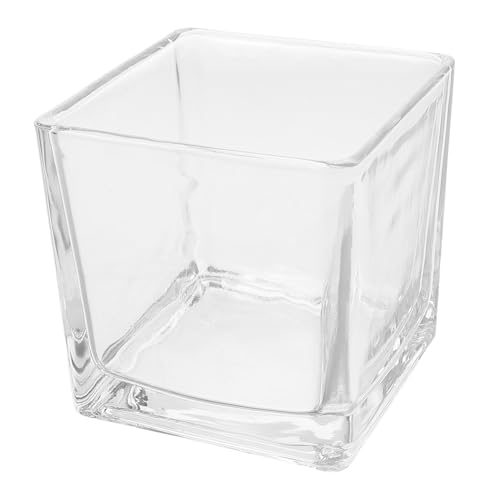 JUMPLAWN hydroponische Vase große klare Vase quadratische Tischvase klare würfelförmige Blumenvase quadratische Blumenvasen Vase für Blumen Tischblumenvasen klare Tischvase Glas Transparent JUMPLAWN hydroponische Vase große klare Vase quadratische Tischvase klare würfelförmige Blumenvase quadratische Blumenvasen Vase für Blumen Tischblumenvasen klare Tischvase Glas Transparent von JUMPLAWN
