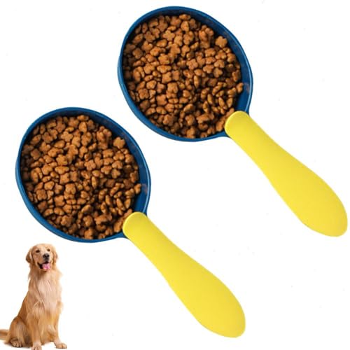 JUNCHUANG 2 Stück Futterschaufeln für Haustiere, multifunktionale Portionskontrollschaufel für Hundefutter Verschlussclip-Griff, langlebige Plastikschaufeln für Futter, Hundefutter/Katzenfutter JUNCHUANG 2 Stück Futterschaufeln für Haustiere, multifunktionale Portionskontrollschaufel für Hundefutter Verschlussclip-Griff, langlebige Plastikschaufeln für Futter, Hundefutter/Katzenfutter von JUNCHUANG
