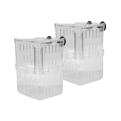 2pcs Doppelschicht Fisch Inkubatortanks Mit Suspendiertem Design Für Die Zucht Und Die Isolierung Von Fischgarnelen Sichern Sicher 2pcs Doppelschicht Fisch Inkubatortanks Mit Suspendiertem Design Für Die Zucht Und Die Isolierung Von Fischgarnelen Sichern Sicher von JUNNASALIKER