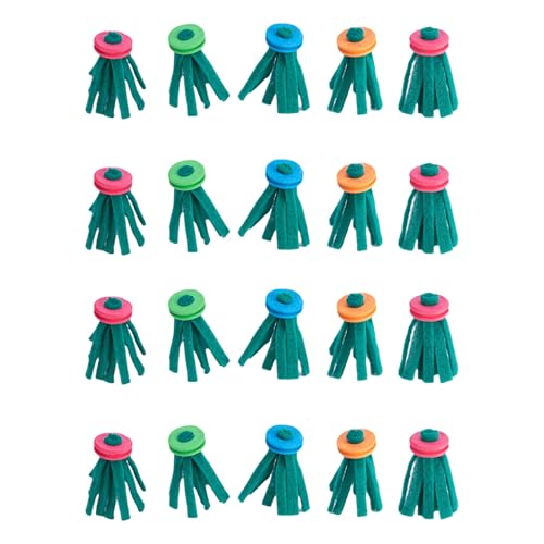 JUNNASALIKER 20pcs Aquariums Züchter Mop Fischtanks Laichschiefer Weiche Faser Mop Pet Laichen Geräte JUNNASALIKER 20pcs Aquariums Züchter Mop Fischtanks Laichschiefer Weiche Faser Mop Pet Laichen Geräte von JUNNASALIKER