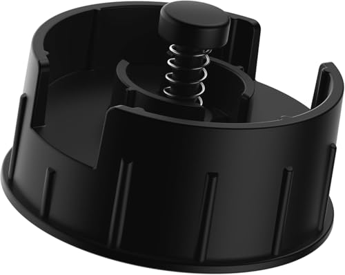JUNSPOW Wasserspender-Deckel für Haustiere schwarz von JUNSPOW