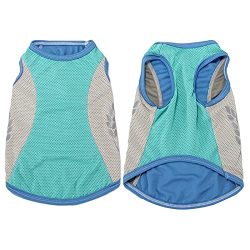Kühlende Hundebekleidung für kleine Hunde, Jungen, Mädchen, Yorkie, Chihuahua, Sommer-Hunde-Kühlweste, atmungsaktiv, Haustier-Mesh-T-Shirts, schnell trocknend, Hundekleidung für kleine, mittelgroße von JUOZIUI