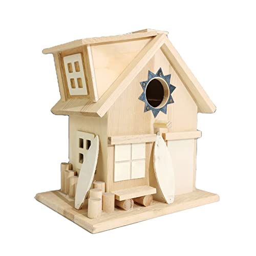 Vogelhäuser Vogelkäfige Vogelkäfig Holz Dekorative Vogelhaus Futterspender Wildvogel Zubehör Kreativ Kann Vogelnest Haus Outdoor Garten aufgehängt werden Vogelhäuser Vogelkäfige Vogelkäfig Holz Dekorative Vogelhaus Futterspender Wildvogel Zubehör Kreativ Kann Vogelnest Haus Outdoor Garten aufgehängt werden von JUSHZ