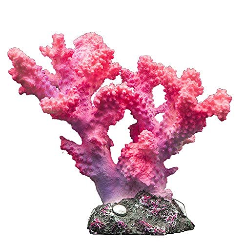 JUSTINLAU Aquarium-Dekoration aus Kunstharz, künstliches Meer, Koralle von JUSTINLAU
