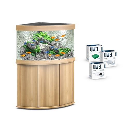 JUWEL Aquarium - Trigon 190 Kombination helles Holz Premium-Bundle von JUWEL Aqaurium