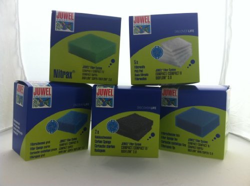 Juwel Filter Compact Ersatzmedien Set in Full Juwel Filter Compact Ersatzmedien Set in Full von JUWEL