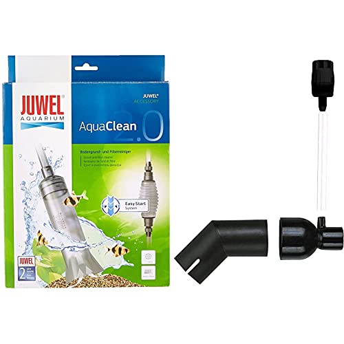 Juwel Aquarium 87022 AquaClean 2.0 - Bodengrund- und Filterreiniger, Einheitsgröße, transparent & 85145 OxyPlus O2 Diffusor von JUWEL