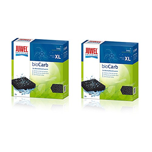 Juwel BioCarb Jumbo XL Bioflow 8.0 Schwamm *Original* (2 Packungen mit 2 Stück) von Juwel Aquarium