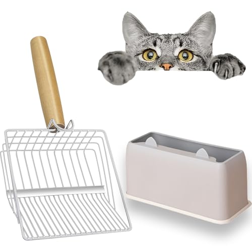 JUXINE Katzenstreuschaufel mit Halter von JUXINE