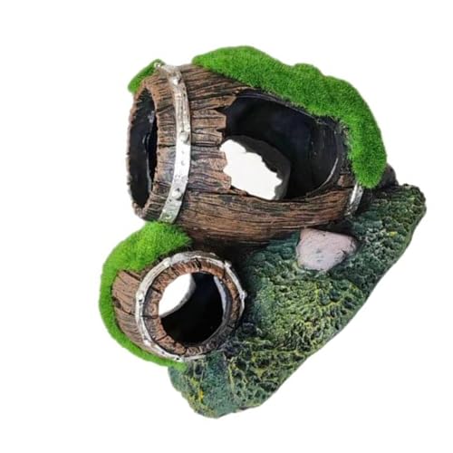JUYAXIN Dekorative Fässer, Versteck für Fische, Garnelen, sichere Lebensräume, Haus, Aquarien, Landschaftszubehör, Aquarien, Unterschlupf, Aquarien, Moosfässer, Dekoration JUYAXIN Dekorative Fässer, Versteck für Fische, Garnelen, sichere Lebensräume, Haus, Aquarien, Landschaftszubehör, Aquarien, Unterschlupf, Aquarien, Moosfässer, Dekoration von JUYAXIN