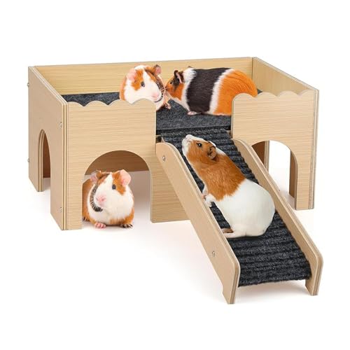 JUYAXIN Hamsterhaus Versteck Klettertreppe Kleintier-Lebensraum Naturholz Spielhaus Kauspielzeug für Zwerghamster Kleintierunterstand JUYAXIN Hamsterhaus Versteck Klettertreppe Kleintier-Lebensraum Naturholz Spielhaus Kauspielzeug für Zwerghamster Kleintierunterstand von JUYAXIN