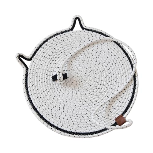 JUYAXIN Katzen-Spielmatte, Bett, stilvolles Nest für kleine Welpen, Kätzchen, Cartoon-Kätzchen, Haustierbett, kratzfest für den Haushalt JUYAXIN Katzen-Spielmatte, Bett, stilvolles Nest für kleine Welpen, Kätzchen, Cartoon-Kätzchen, Haustierbett, kratzfest für den Haushalt von JUYAXIN