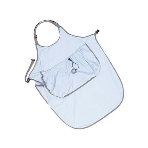 JUYAXIN Multifunktionale Haustierhalter-Schürze mit atmungsaktivem Stoff und verstellbarem Gurt für kleine Hunde, Tier-Tragetasche von JUYAXIN