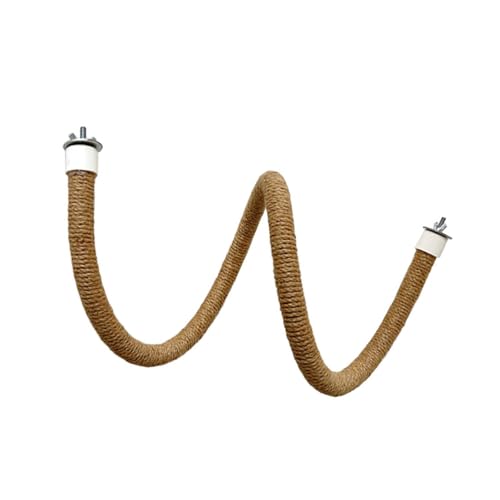 JUYAXIN Pet Bird Barch Swing Rod Teeth Grinding Chew Toy for Teeth Grinding Fun Play for Wellensitties, Papageienzubehör von JUYAXIN