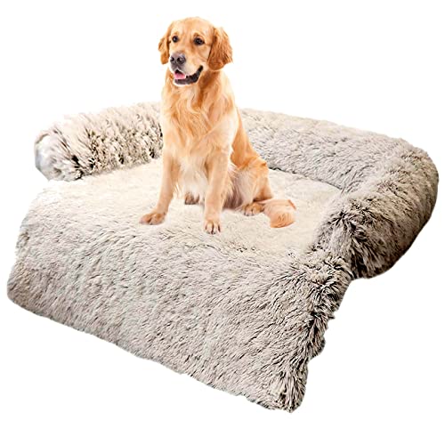 Comfy Hundebett, Körbe für Hunde, weiches Kissen für Hunde, Plüsch, für Haustiere, abnehmbarer Hund, geeignet für Auto, Sofa, Schlafzimmer von JUZIPS