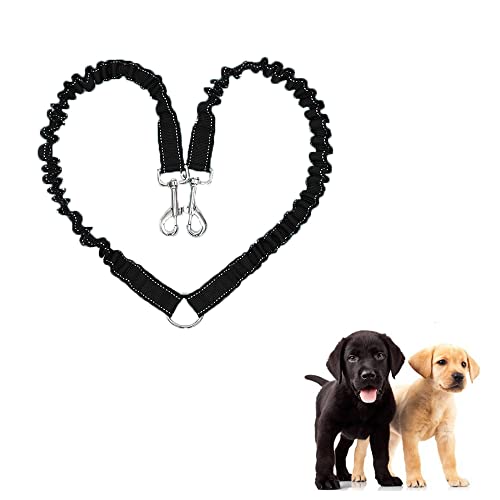 JVHLOV Hundeleine für 2 Hunde, Doppelleine Verstellbar 360°Drehbar Hundeleine, Double Dog Doppelleine Gehen Trainer Leine für Zwei Hunde, für kleine, Mittlere und Große Hunde Schwarz JVHLOV Hundeleine für 2 Hunde, Doppelleine Verstellbar 360°Drehbar Hundeleine, Double Dog Doppelleine Gehen Trainer Leine für Zwei Hunde, für kleine, Mittlere und Große Hunde Schwarz von JVHLOV