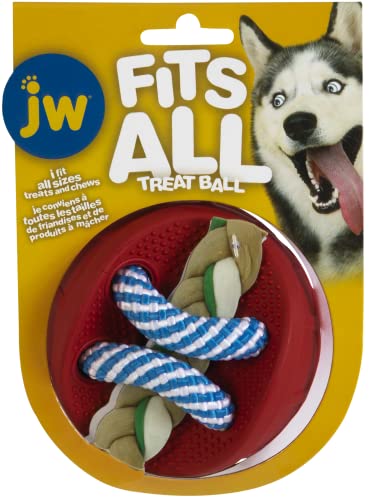 JW Pet FITS All Treat Ball Hundespielzeug, Rot, 60638 von JW