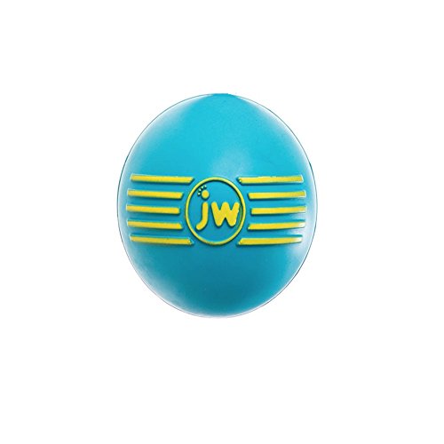 JW PET ISqueak Squeaker Dog Puppy Fetch Chew Toy MEDIUM BALL - 2 Pack von JW