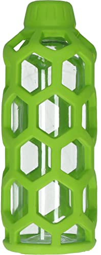 JW Pet HOL-ee Bottle Hunde-Kau-Puzzle-Spielzeug, Größe M von JW