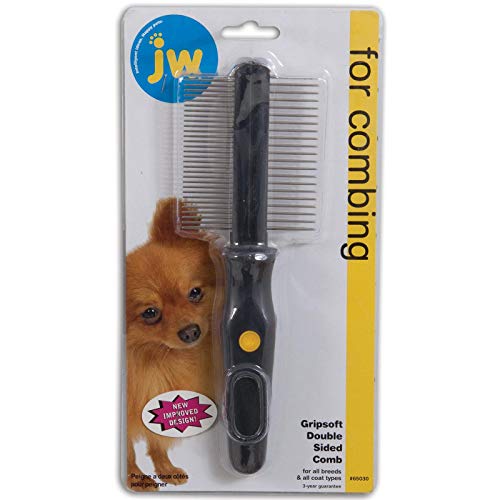 JW Gripsoft Double Sided Grooming Comb for Dogs JW Gripsoft Double Sided Grooming Comb for Dogs von William Hunter