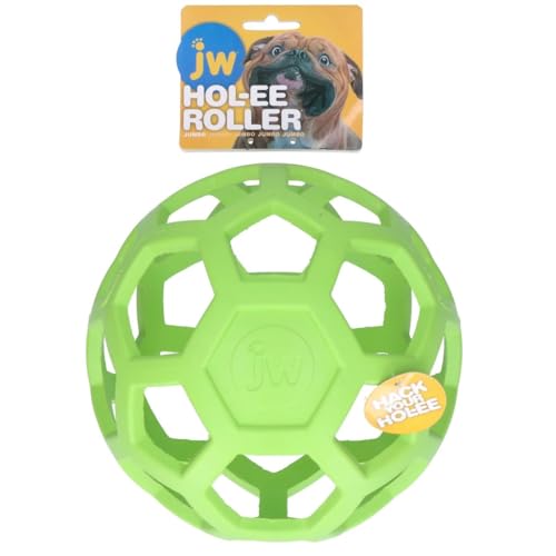 JW HOL-ee Roller, Spielball, Hundeball, Leckerli, Apportierspielzeug, Gitterball, Hundespielzeug in Verschiedenen Größen wählbar (XL) von JW