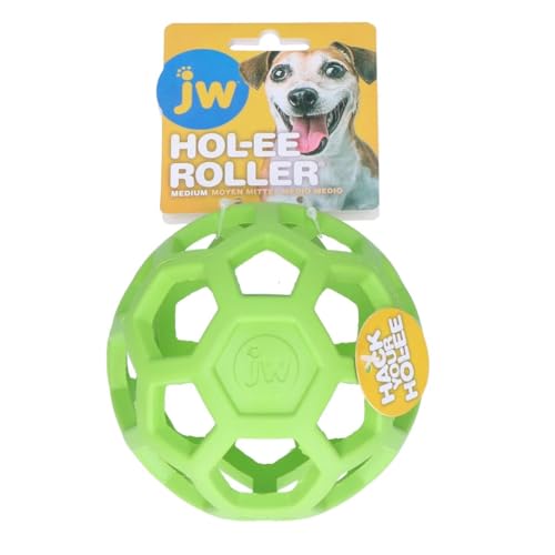 JW HOL-ee Roller, Spielball, Hundeball, Leckerli, Apportierspielzeug, Gitterball, Hundespielzeug in Verschiedenen Größen wählbar (m) von JW