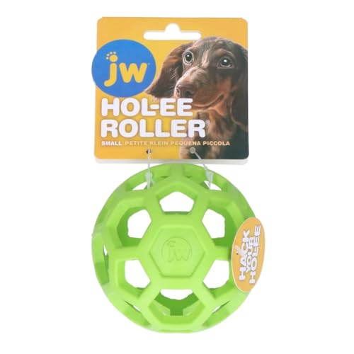 JW HOL-ee Roller, Spielball, Hundeball, Leckerli, Apportierspielzeug, Gitterball, Hundespielzeug in Verschiedenen Größen wählbar (s) von JW