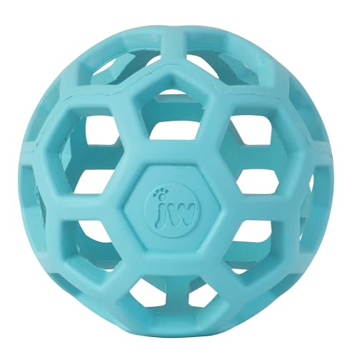JW – Hol-ee Roller – Lustiges und vielseitiges Hundespielzeug – Jagdspielzeug für Hunde – Spielzeug zur geistigen Stimulation – Beschäftigungsball für Hunde – Größe S – Durchmesser 7,5 cm – Farbe Blau JW – Hol-ee Roller – Lustiges und vielseitiges Hundespielzeug – Jagdspielzeug für Hunde – Spielzeug zur geistigen Stimulation – Beschäftigungsball für Hunde – Größe S – Durchmesser 7,5 cm – Farbe Blau von JW