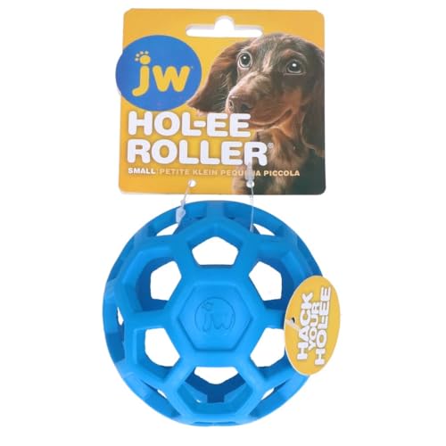 JW Pets HOL-ee Roller, Spielball, Hundeball, Hundespielzeug, Leckerli, Apportierspielzeug, in Verschiedenen Größen wählbar (S) von JW
