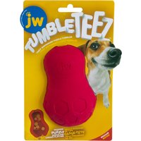 JW Tumble Teez Treat Toy - 1 Stück, Ø 6,5 cm - rot (Größe M) von JW