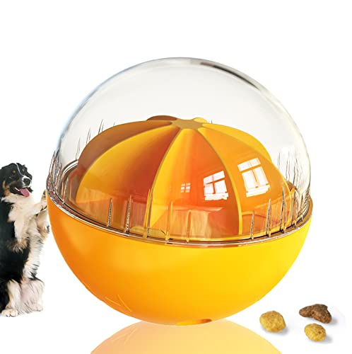 JWTEEE Intelligenzspielzeug für Hunde, Futterball für Hunde, hundespielzeug unzerstörbar, Spielzeugball für Hunde, Haustier IQ Training Ball, Hund Puzzle Spielzeug, Snackball Hund mit Spaß-Sound von JWTEEE